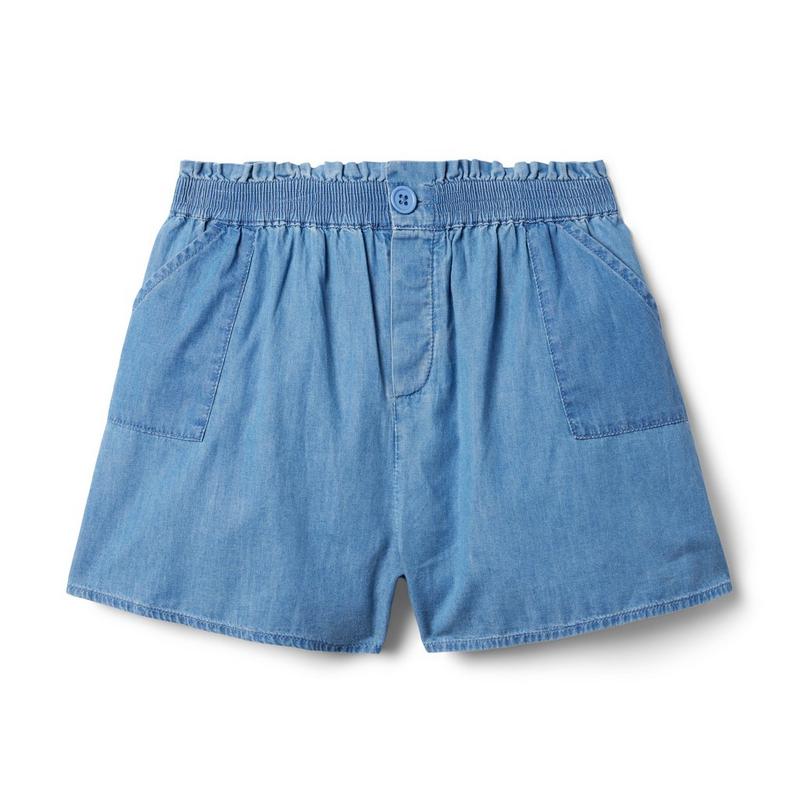 Chambray Pull-On Short - Janie And Jack